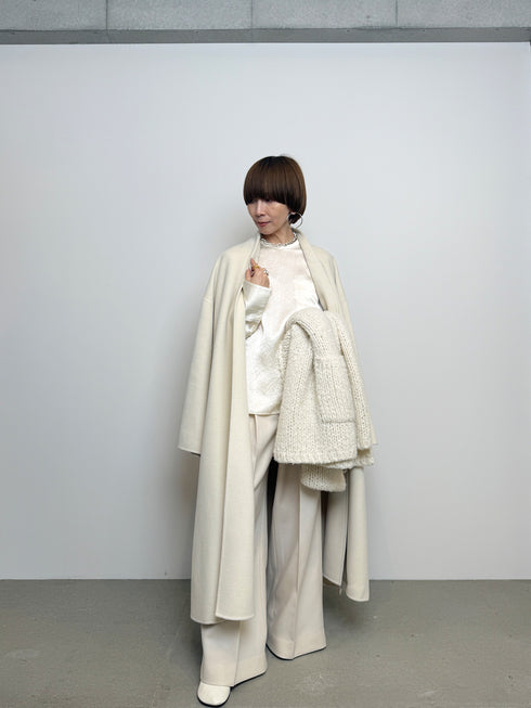 25Anna wool&cashmere river coat